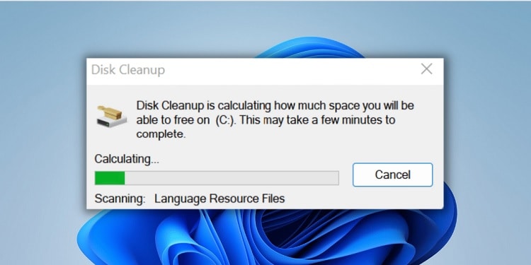 how to run a disk cleanup