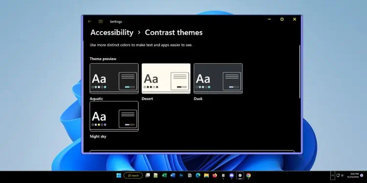 How to Turn Off High Contrast Mode in Windows 11