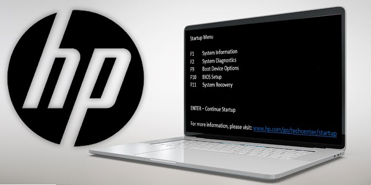 hp boot menu key
