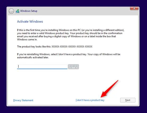 Windows Black Screen After Login? Here’s How to Fix it 18 i-dont-have-the-product-key