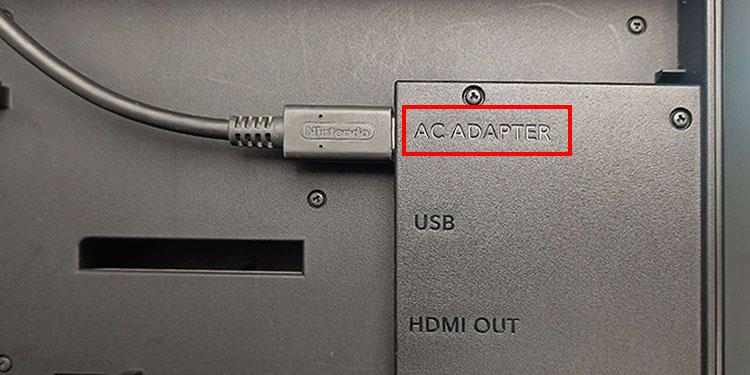 insert power adapter switch not working