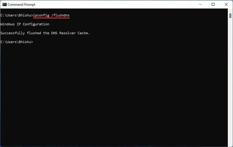 ipconfig-flushdns