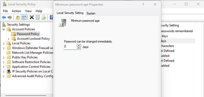 minimum-password-age-policy