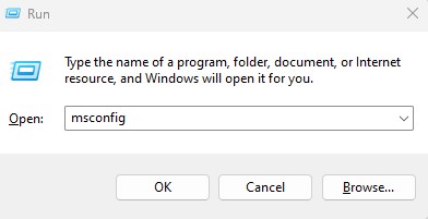 msconfig dns no internet error