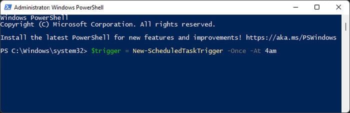 new-scheduled-trigger
