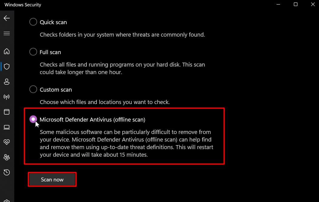 offline-scan