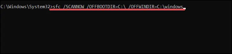 offline-sfc-scan