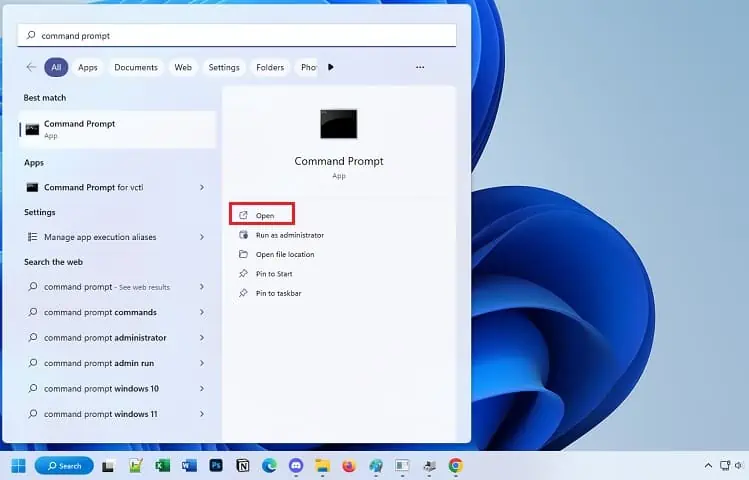 How to Partition a Hard Drive? Detailed Guide 15 open-command-prompt