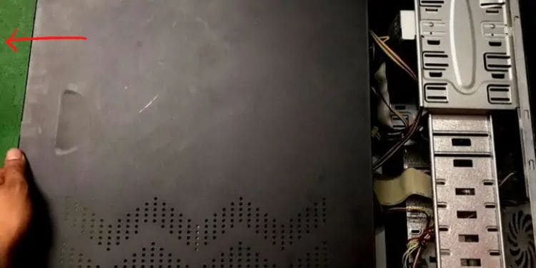 open pc casing