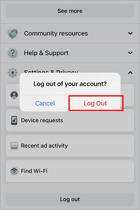 pick-Log-Out-to-confirm