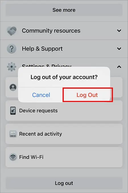 pick-Log-Out-to-confirm
