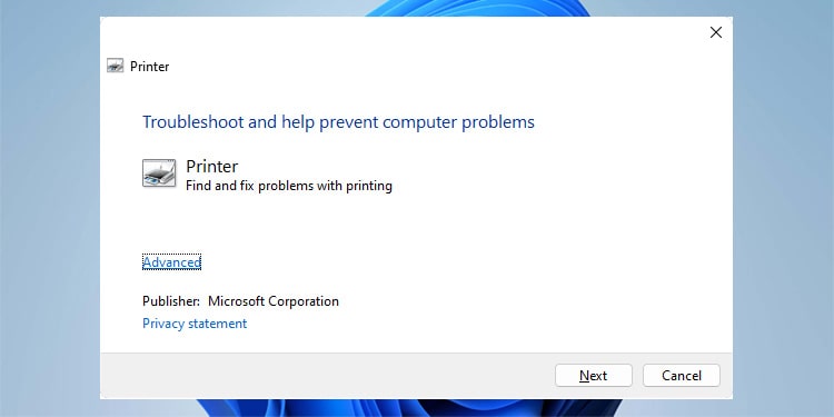 How to Fix Printer Error 0x00000709 on Windows 1 printer-diagnostic-troubleshooter