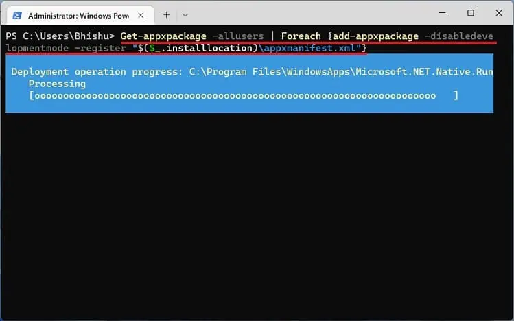 reinstall-windows-apps-in-powershell