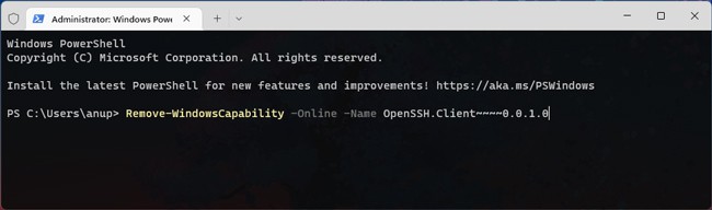 remove-windows-capability-ssh