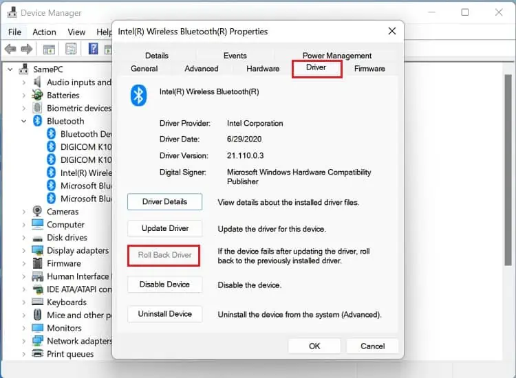 roll-back-bluetooth-driver