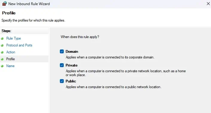 Fix: The L2TP Connection Attempt Failed Because the Security Layer Encountered a Processing Error 22 rule-apply-everywhere