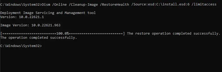run-dism-from-install-esd-file
