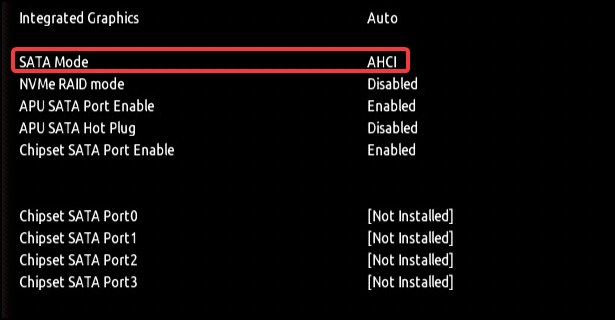 sata mode