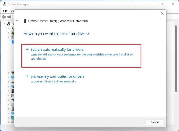 search-for-bluetooth-drivers-automatically