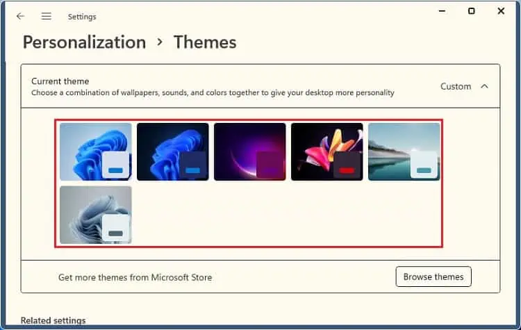 How to Turn Off High Contrast Mode in Windows 11 13 select-theme