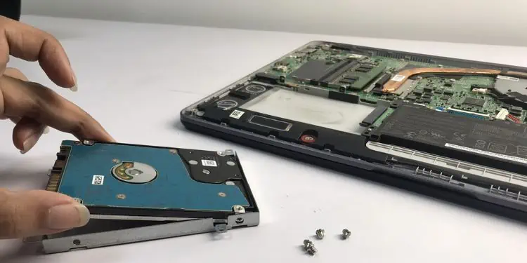 How to Remove a Hard Drive From a Laptop (Step-By-Step Guide) 13 separate-hdd-from-the-bracket