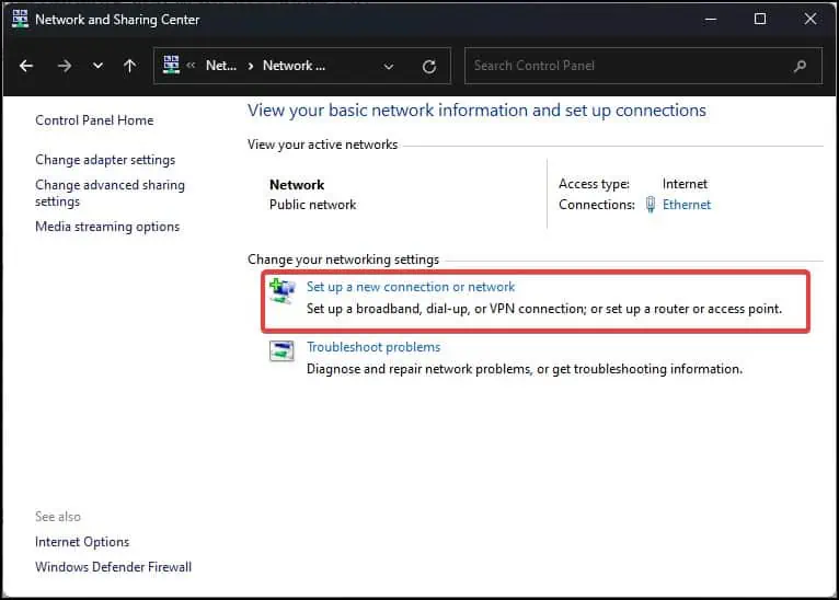set-up-a-new-connection