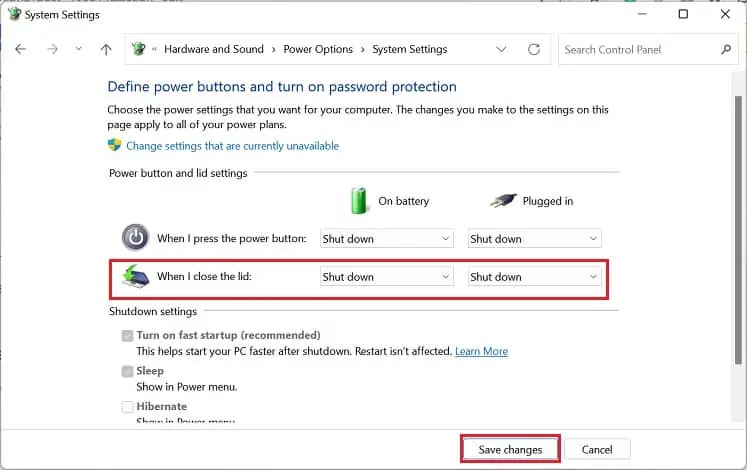 How to Shut Down a Laptop Properly 17 set-when-i-close-the-lid-to-shut-down