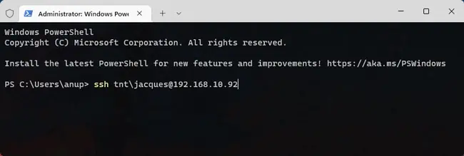 ssh-domain-user-command