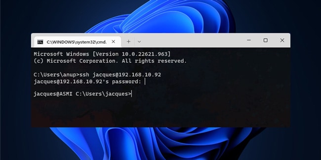 ssh-user@host