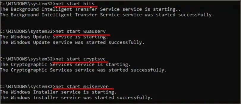 Fix: DISM 0x800f081f Error Code in Windows 13 start-windows-update-services-dism-error