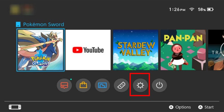 switch settings switch not working
