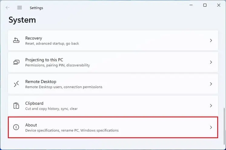 12 Ways to Fix "Client Server Runtime Process High GPU" Issue 14 system-about-in-settings
