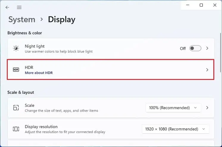 12 Ways to Fix "Client Server Runtime Process High GPU" Issue 13 system-display-hdr