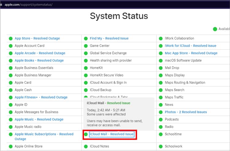system-status