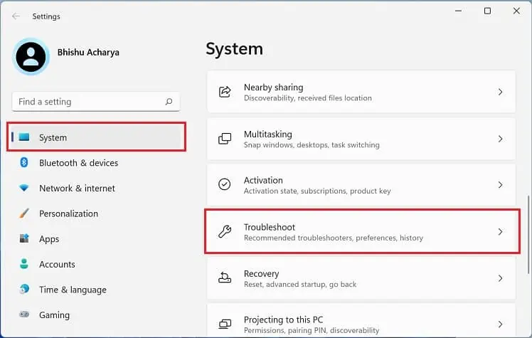 8 Possible Ways to Fix “No Internet, Secured” Error 22 system-troubleshoot-2