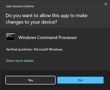 uac-command