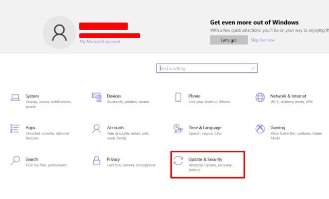 udpate and security