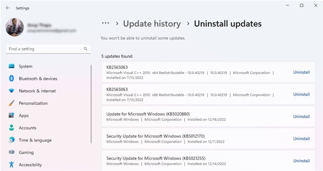 uninstall-updates-on-windows