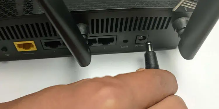 unplug-router-power-cable