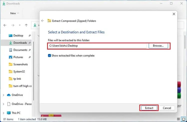 How to Update Router Firmware on TP-Link (2 Possible Ways) 14 unzip-the-downloaded-file