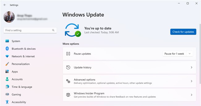 update-history-check-for-updates
