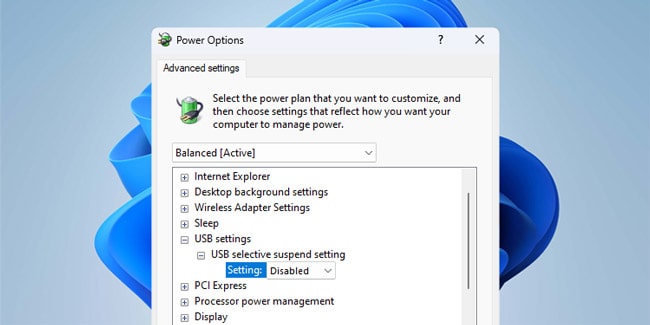 usb-selective-suspend-disabled