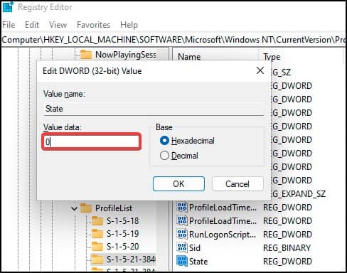 value data