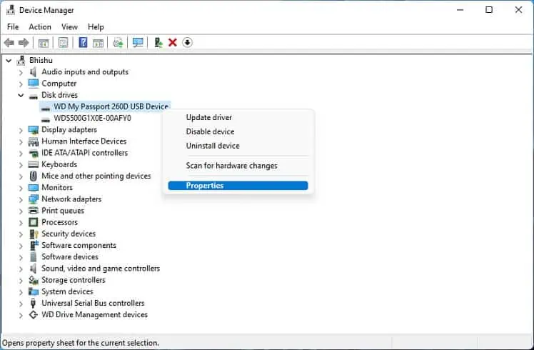 Why is WD Passport Not Showing Up in Windows? 12 Ways to Fix It 27 wd-my-passport-properties