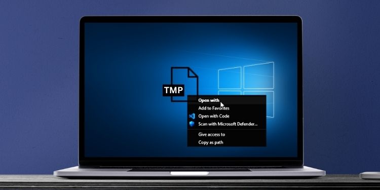 what is a tmp file