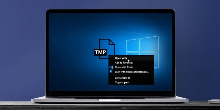 What is a TMP File? How to Open It