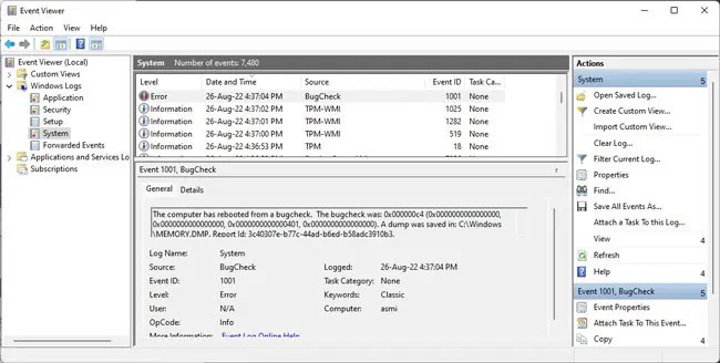 windows-event-viewer-logs
