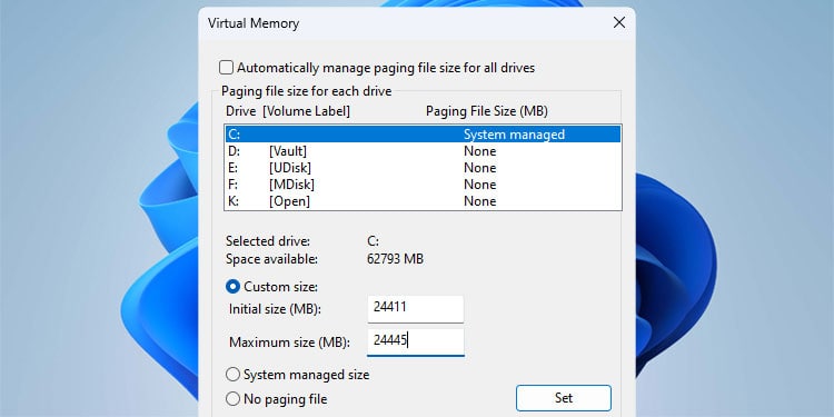 How To Increase Virtual Memory Size On Windows - 83