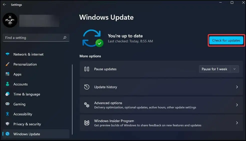 Fix: This Computer Does Not Meet the Minimum Requirements for Installing the Software 13 windows-update-3