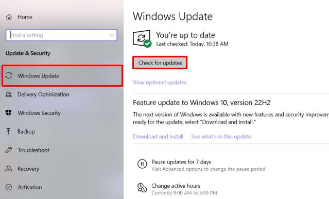 windows update new